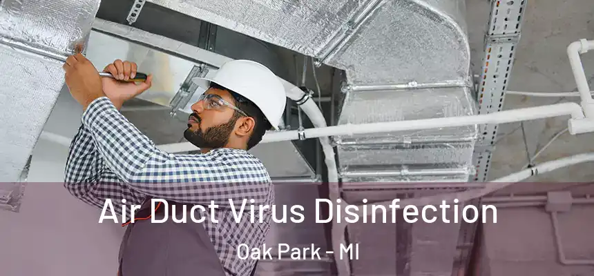  Air Duct Virus Disinfection Oak Park - MI