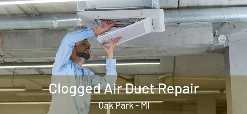 Clogged Air Duct Repair Oak Park - MI