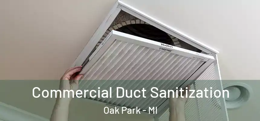 Commercial Duct Sanitization Oak Park - MI